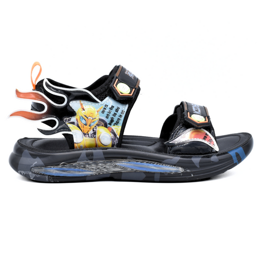 Boys’ Flame Sticker Sandals - RXF206