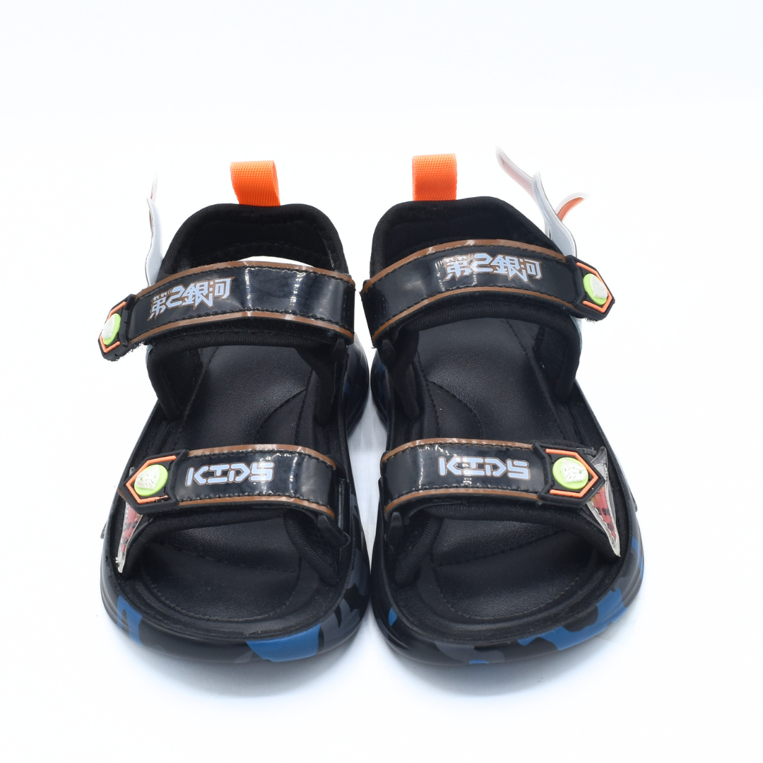 Boys’ Flame Sticker Sandals - RXF206