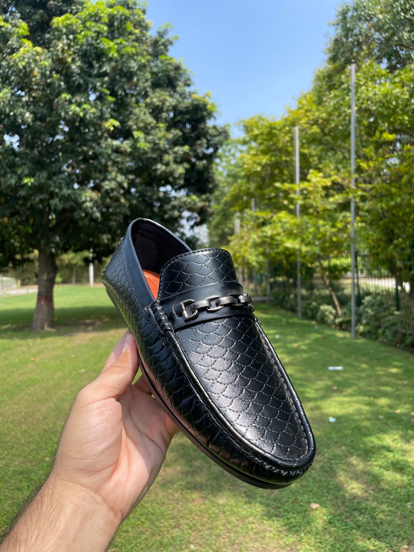 Men’s Textured Loafers - LFR546