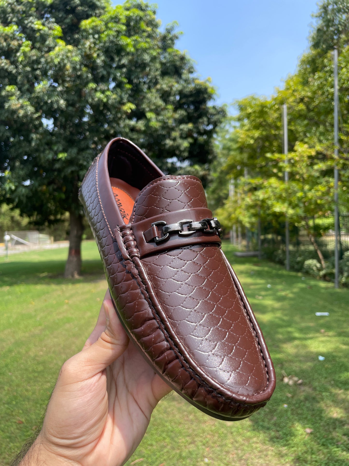 Men’s Textured Loafers - LFR546