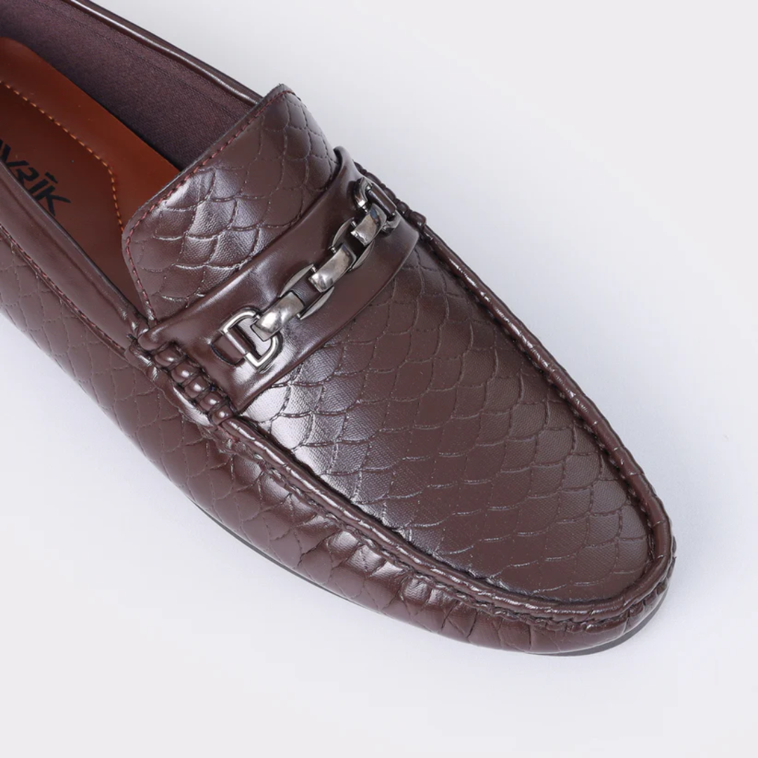 Men’s Textured Loafers - LFR546